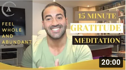 Guided Gratitude Meditation [BE YOUR FUTURE SELF NOW!] | Meditation with Alex